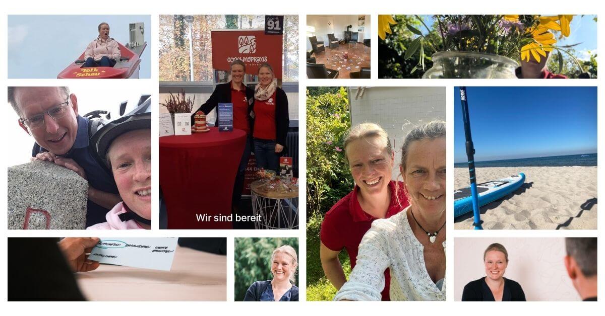 Jahresrückblick 2024 Es sind unterschiedliche Fotos aus dem Jahr 2024 zu sehen.